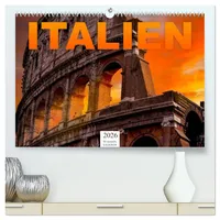Calvendo Italien - Südeuropa (hochwertiger Premium Wandkalender 2026 DIN