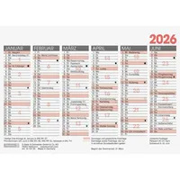 Brunnen Tafelkalender 2026