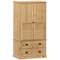 VidaXL Kleiderschrank VIGO 90x55x170 cm Massivholz Kiefer