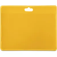Tarifold Namensschild 70x100mm PVC gelb VE=30 Stück