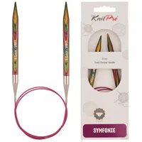 KnitPro Symfonie Rundstricknadeln 24" (60cm) | 8mm