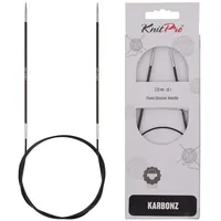 KnitPro Karbonz Rundstricknadel 16" (40cm) | 2,25mm