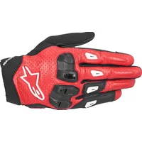 Alpinestars SP X 7, Handschuhe - Schwarz/Hellrot/Weiß - XXL