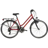 Dacapo Trekkingrad Damen 28'' Metropolis Rot 21 Gänge RH
