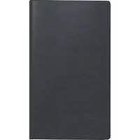 Brunnen Taschenkalender Mod. 753 2026 | A6, Leder, schwarz
