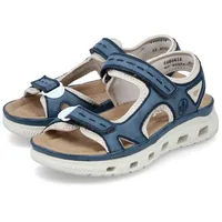 Rieker Trekkingsandalen 64066-14 (leichte und flexible Sohle) blau Damen
