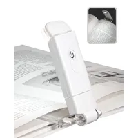 DEWENWILS Leselampe Buch Klemme, LED Klemmleuchte USB Wiederaufladbar Leselicht,