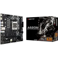 Biostar A620MS Mainboard - schwarz