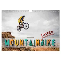 Calvendo Mountainbike extrem (Wandkalender 2026 DIN A4 quer), CALVENDO
