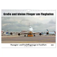 Calvendo Große und kleine Flieger am Flughafen (Wandkalender 2026
