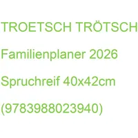 Trötsch Verlag Trötsch Familienkalender Spruchreif 2026