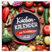 Trötsch Verlag Trötsch Broschürenkalender Küchenkalender 2026