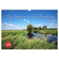Calvendo Vier Jahreszeiten im Land Brandenburg (Wandkalender 2026 DIN