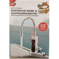 EasyMaxx Warm und Kaltwasserarmatur mit integriertem Durchlauferhitzer 3600 W
