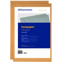 SOENNECKEN Packpapier 3560 75x100cm 75g Recyclingpapier 2 Bg./Pack.