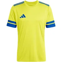 Adidas Herren SQUADRA25 Jersey Short Sleeve, Team Yellow/Team royal