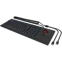 KeySonic KSK-8202ELU-T Trackball DE