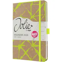 Sigel Wochenkalender Jolie ca. A5 Hardcover Lemon Batik 2026