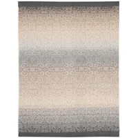 Biederlack Wohndecke »Wohndecke Ornament«, im klassischen Design grau