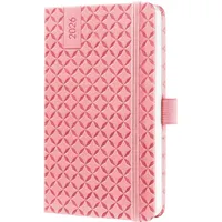 Sigel Wochenkalender Jolie ca. A6 Hardcover rose pink 2026