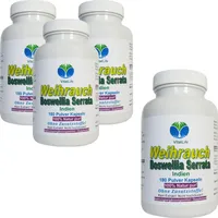 Vitalleben Weihrauch Indischer Boswellia Serrata 720 (4x180) Pulver Kapseln
