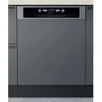 Bauknecht BKSV1 PAN Einbau-Geschirrspüler (teilintegrierbar, 598 mm breit, Edelstahl)