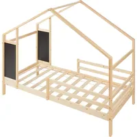 [en.casa] Kinderbett Lorenskog 90 x 200 cm Kiefer natur