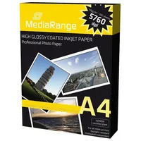 MediaRange 100 Blatt Fotopapier high-glossy 135g