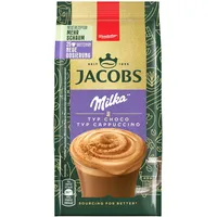Jacobs Typ Cappuccino Choco Milka, Getränkepulver mit löslichem Bohnenkaffee,