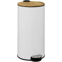 Five 5five Simply Smart Mülleimer mit bambusdeckel 30l "modern
