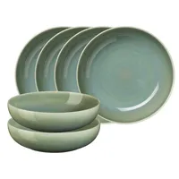 Asa Selection SAISONS Pastateller 21 cm grün 6er Set