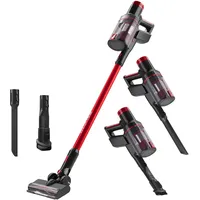 ProfiCare Akku-Hand- und Bodenstaubsauger PC-BS 3136 A anthrazit-rot