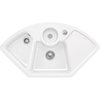 Villeroy & Boch Solo Eck Weiß Alpin + Excenterbetätigung