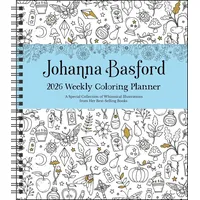 McMeel Johanna Basford 12-Month 2026 Weekly Coloring Calendar