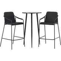 VCM ebuy24 Barmöbelset Plaza 5 (3-teilig) 60 x 60