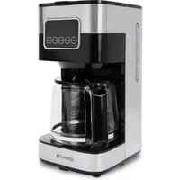 Champion KB400 Kaffeemaschine Digital 12-Tassen Edelstahl silber
