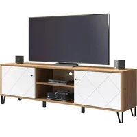 VCM Touch TV-Möbel 183 x 40 cm Braun Melamin