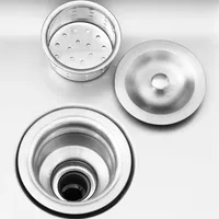 Royal Catering Spülenschrank - 1 Becken - - Edelstahl