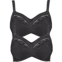 Anita 2er Pack Komfort BH ohne Bügel Safina in