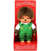Monchhichi Sekiguchi 203871 - Original Monchhichi Junge mit Latzhose