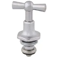 Schlösser Knebel Oberteil für Auslaufventil, 1/2", matt verchromt