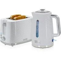 Briebe Elegance Set Toaster 2 Scheiben Breite Schlitze +