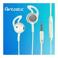 Fontastic In-Ear Headset L180 mit Extra Langem Kabel, weiß