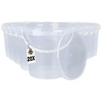 FixedByU Putzeimer Set 20 St. Transparent