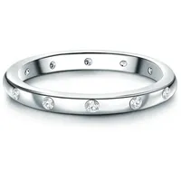 Trilani Ring Sterling Silber Zirkonia in 60 Damen