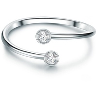 Trilani Ring Sterling Silber Zirkonia in 58 Damen