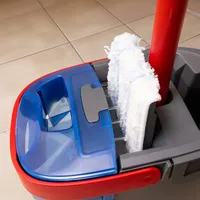 Vileda Bodenwischer Reinigungsset H2PRO Flat Mop