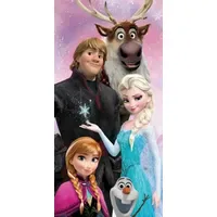 Disney Frozen Badehandtuch 70 x 140 cm rosa
