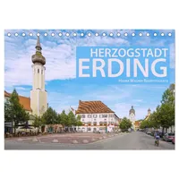 Calvendo Herzogstadt Erding (Tischkalender 2026 DIN A5 quer), CALVENDO