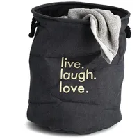 Hti-Living Wäschesammler Denim